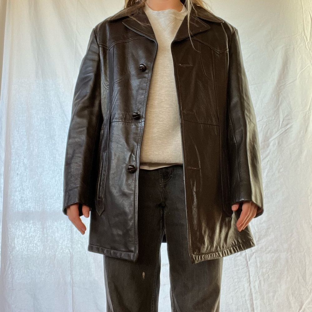 Brown Leather Jacket